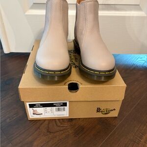 Dr. Martens Vintage Taupe Chelsea Boots